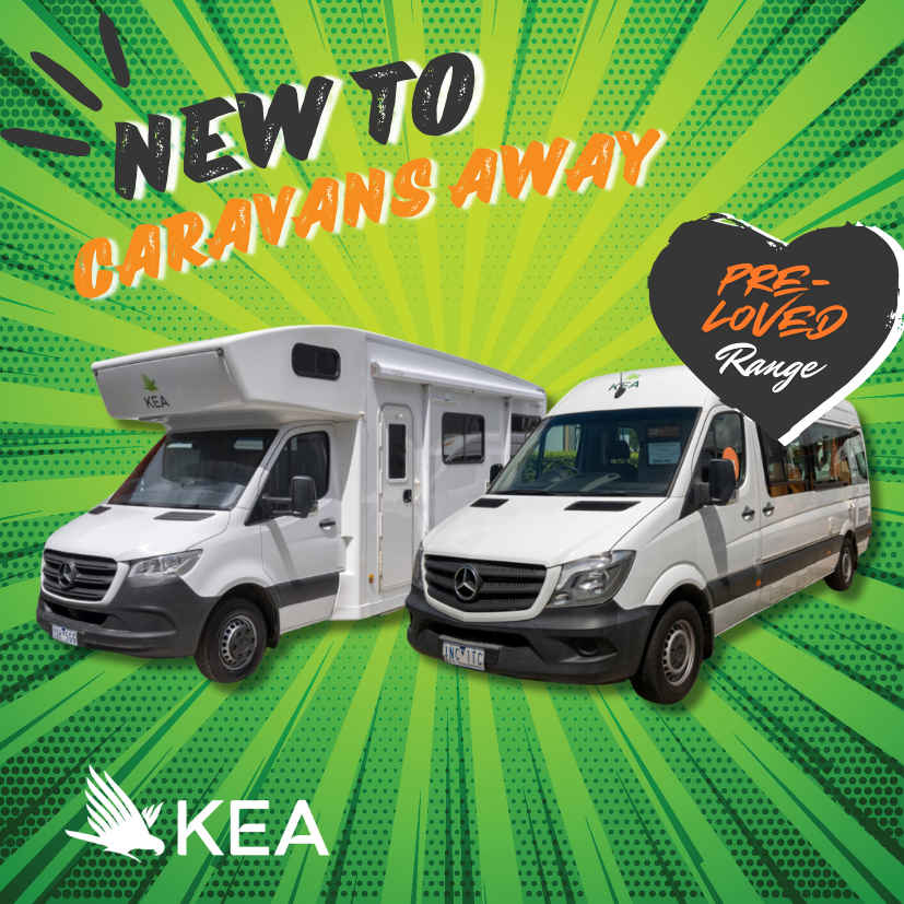 Caravans Away Now Offers Pre-Loved KEA Campervans and Motorhomes