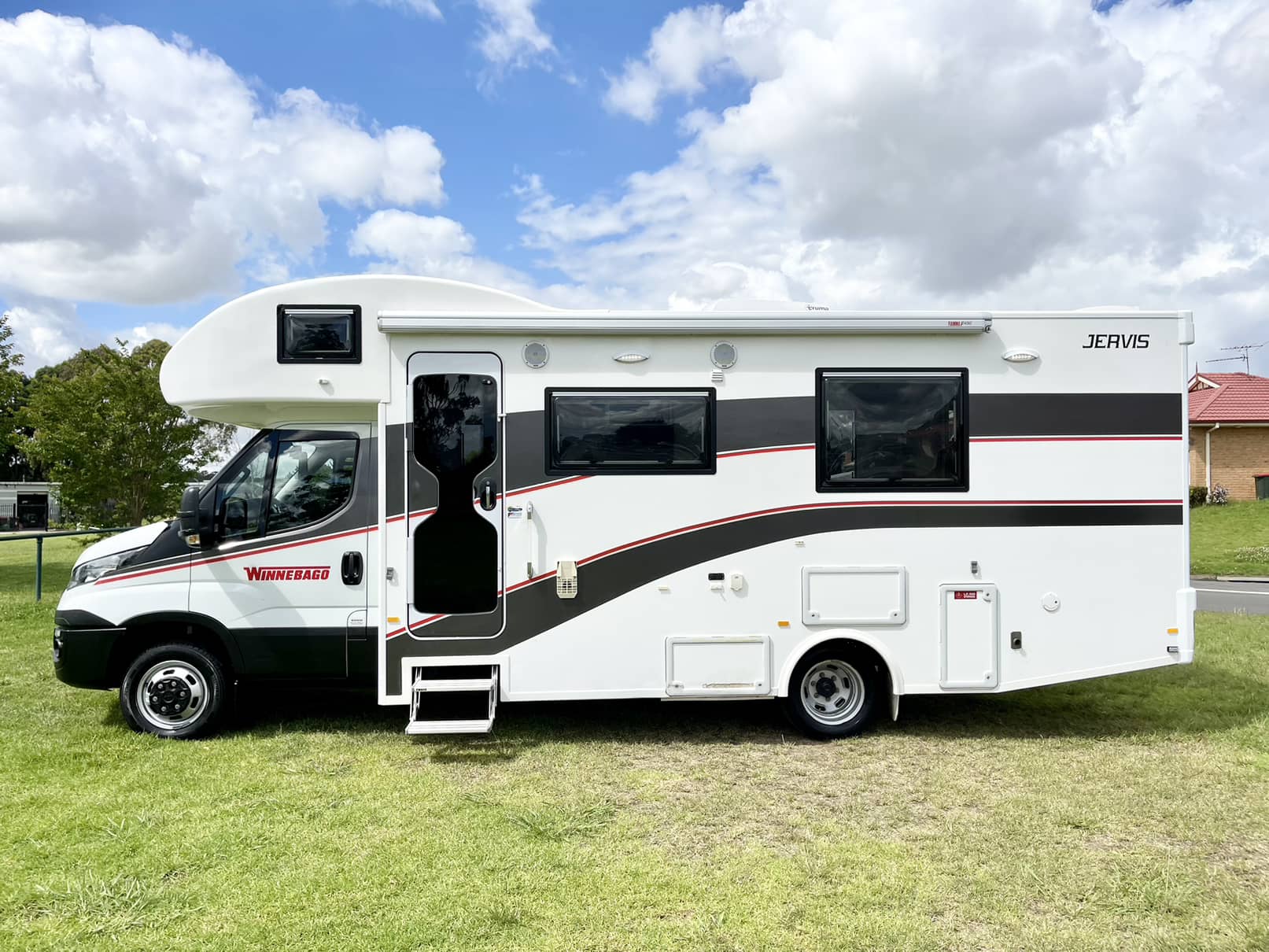 James Embarks on a Winnebago Journey